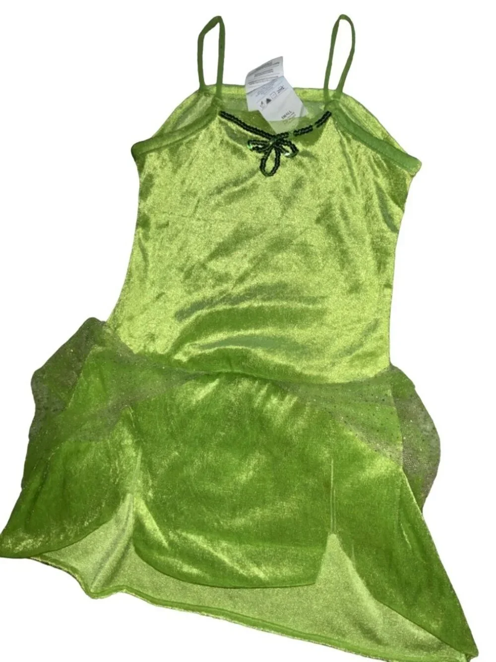 Rubies Halloween Costume Girls Size Small Green Pixie Ballerina Dress-up Play